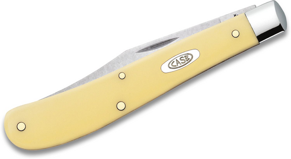 CASE YELLOW SYNTH SLIMLINE TRAPPER - ACC KNIVES  - 80031