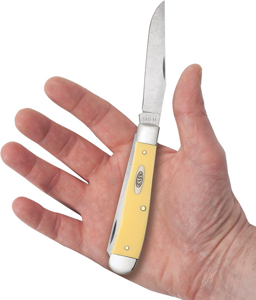 CASE YELLOW SYNTHETIC TRAPPER - ACC KNIVES  - 30114