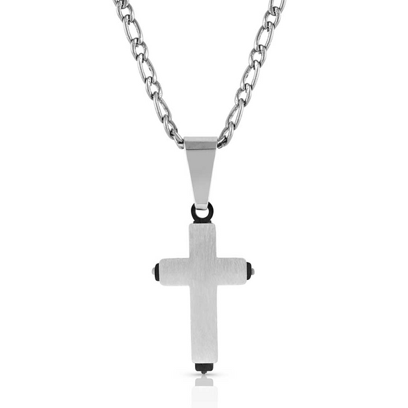 Montana Silversmiths Inner Light Turquoise Cross Necklace - NC4779 | Rural  King