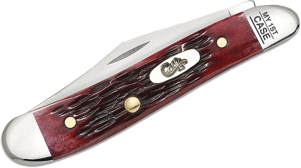 CASE PEACH SEED RED BONE PEANUT - ACC KNIVES  - 03693