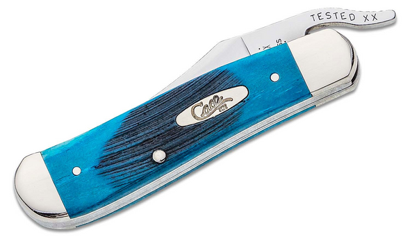 CASE SAWCUT JIG CARIBBEAN BLUE - ACC KNIVES  - 25589