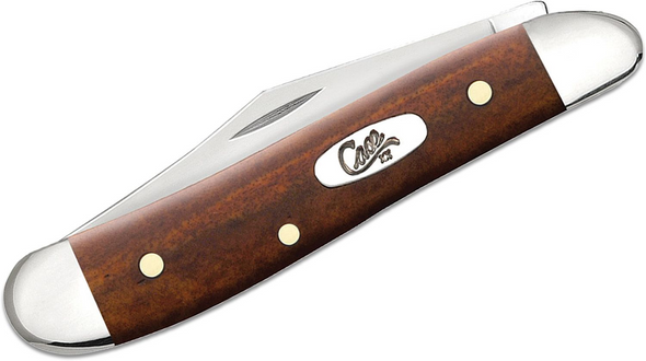 CASE SMOOTH CHESTNUT BONE PEANUT - ACC KNIVES  - 28702