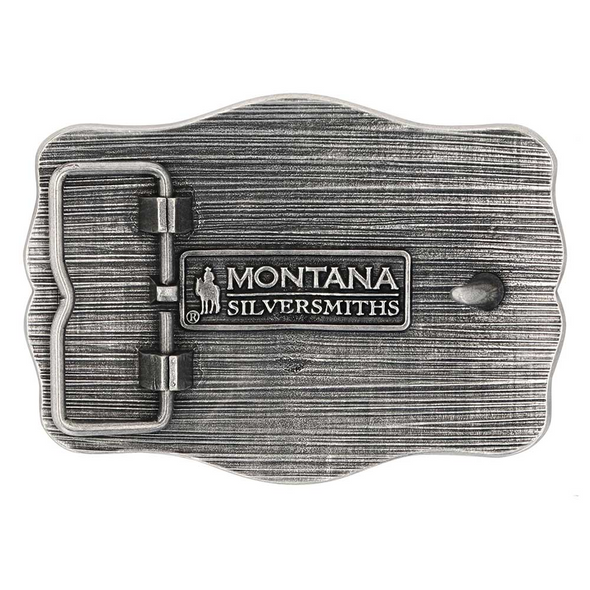 MONTANA SILVERSMITHS ROPIN’ READY LONGHORN - ACC BUCKLE  - A930