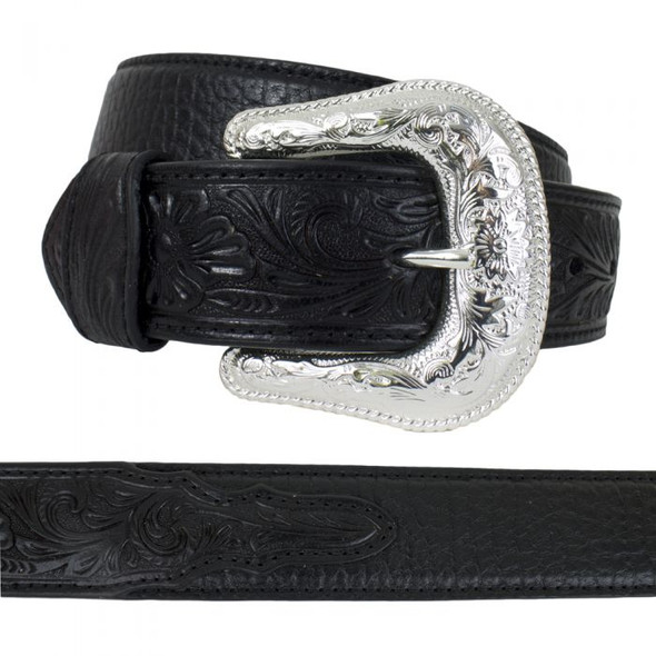 NOCONA BLACK BULLHIDE BELT TOOLING - ACCESSORIES BELT MEN - N2438901