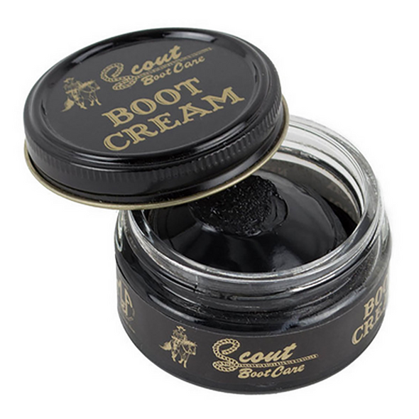 SCOUT BLACK BOOT CREAM 1.55 OZ. - ACCESSORIES BOOT CARE  - 0350101