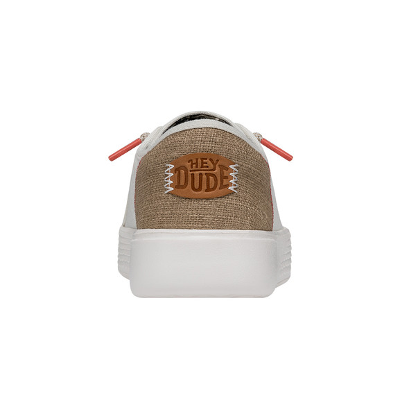 HEY DUDE CODY CRAFT WHITE - FOOTWEAR LADIES  - 40600-100