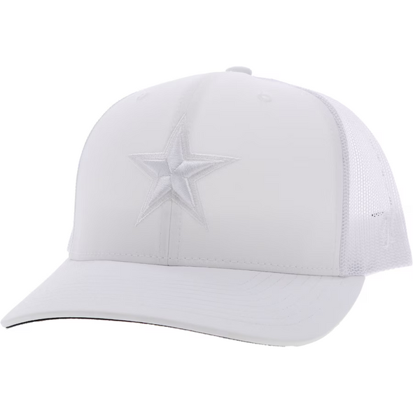 HOOEY STAR SNAPBACK WHITE - HATS CAP  - DC103