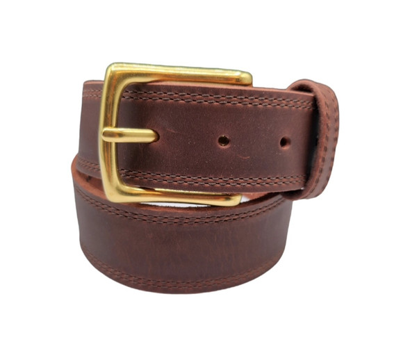 RED WING BROWN FRONTENAC LEATHER - ACCESSORIES BELT MEN - 96524