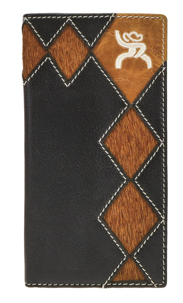 HOOEY BROWN DIAMOND PATCH WORK - ACCESSORIES WALLET  - RW004-BKBR