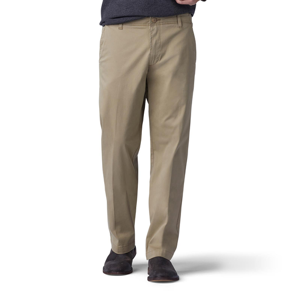 LEE FLAT FRONT TWILL KHAKI - MENS JEANS  - 4273560