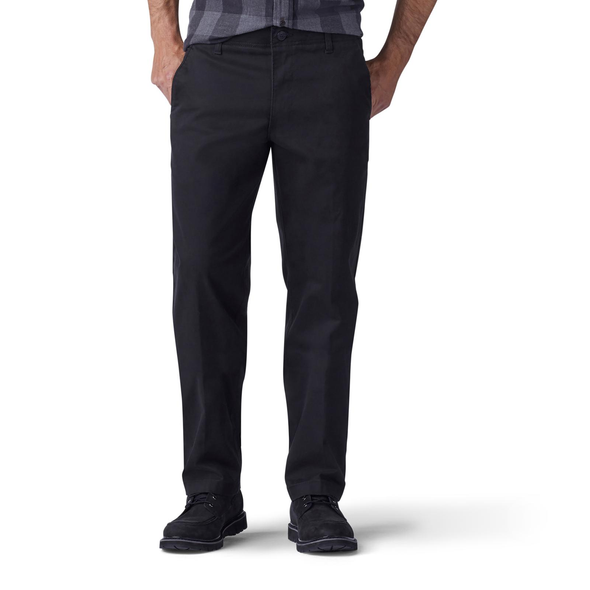 LEE FLAT FRONT TWILL BLACK - MENS JEANS  - 4273501
