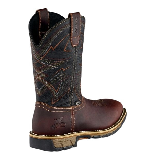 IRISH SETTER BY RED WING MARSHALL WATERPROOF SAFTEY TOE - BOOT MENS WORK - 83938