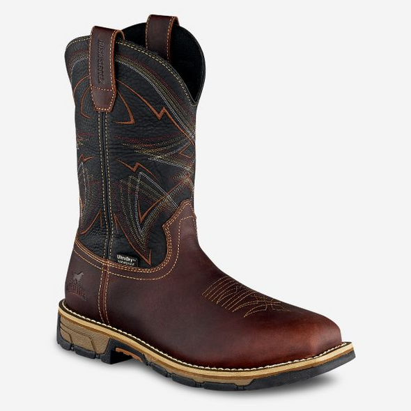 IRISH SETTER BY RED WING MARSHALL WATERPROOF SAFTEY TOE - BOOT MENS WORK - 83938