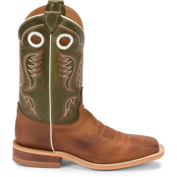 JUSTIN  AUSTIN COGNAC - BOOT MENS WORK - BR307
