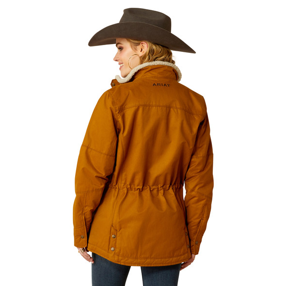 ARIAT GRIZZLY INSULATED CHESTNUT - LADIES JACKET  - 10047767
