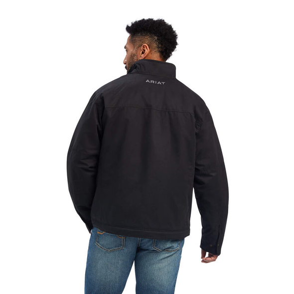 ARIAT GRIZZLY CANVAS BLACK - MENS JACKET COR - 10041631
