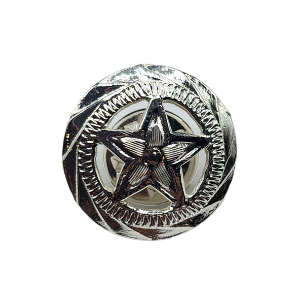 CACTUS RANCH HAT PIN STAR SILHOUETTE - ACCESSORIES HAT CAP PINS  - HP-19S