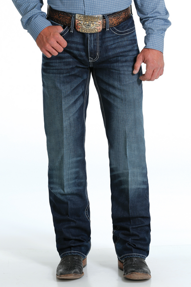 CINCH IAN SLIM MID RISE BOOTCUT - MENS JEANS  - MB57337001