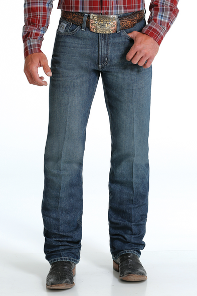 CINCH SILVER MID RISE SLIM STRAIGHT - MENS JEANS  - MB98034020