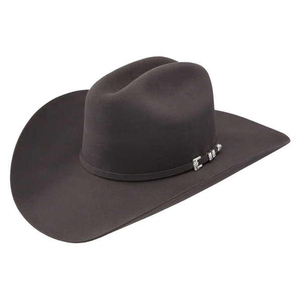 RESISTOL LOGAN 6X CHARCOAL GEORGE STRT - HAT FELTS  - RFLGAN-524025