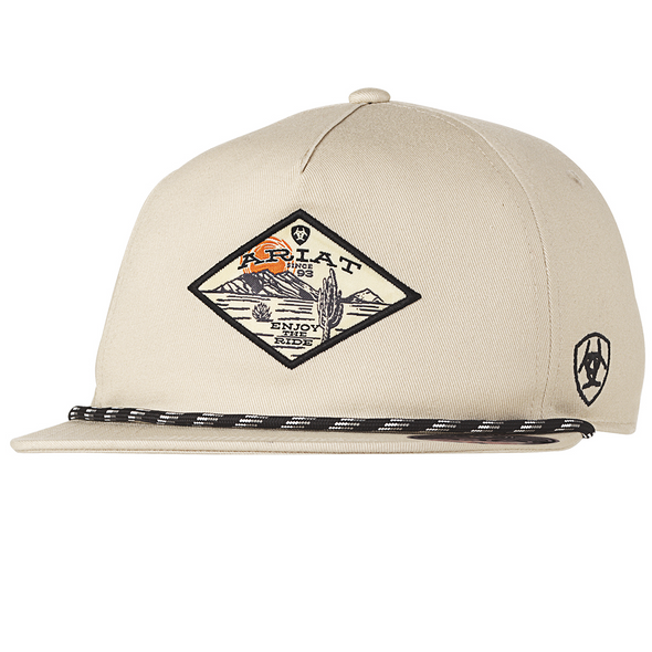 ARIAT SNAP BACK DESERT SCENE STONE - HATS CAP  - A3000873238