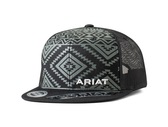 ARIAT YOUTH FLAT BILL  AZTEC - HATS CAP  - A300081601