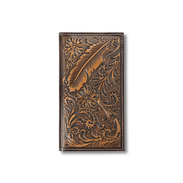 ARIAT RODEO FEATHER EMBOSSED - ACCESSORIES WALLET  - A3557502