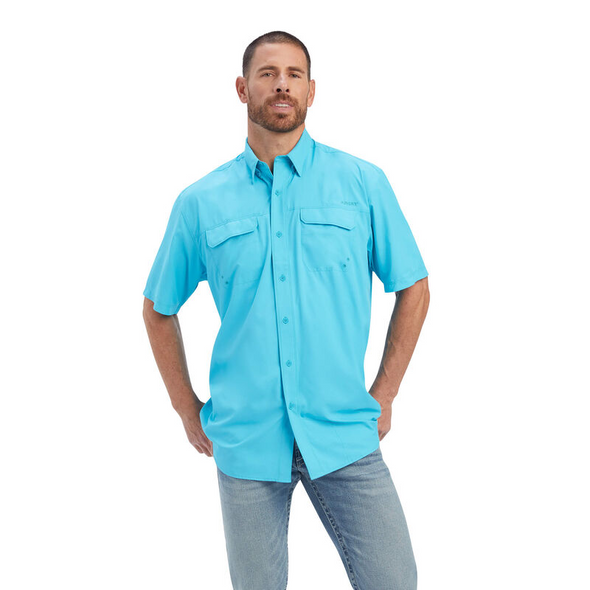 ARIAT VENTEK OUTBOUND SKY BLUE - MENS SHIRT  - 10041122