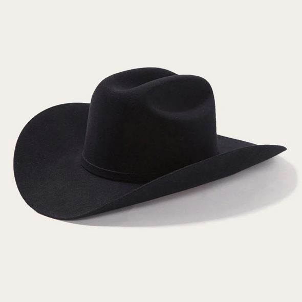 Imperial 1000X Beaver felt Cowboy Hat-Black