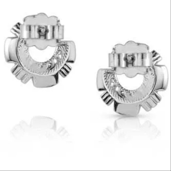 MONTANA SILVERSMITHS WESTERN MOSAIC HORSESHOE - ACCESSORIES JEWELRY EARRINGS - ER5687