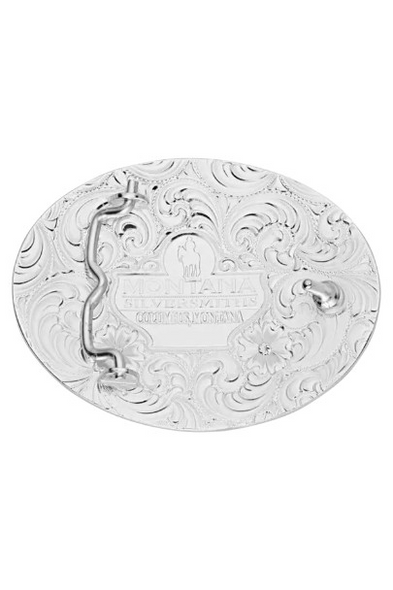 MONTANA SILVERSMITHS BOLD SOUTHWEST SILVER TONE - ACC BUCKLE  - 50317-595