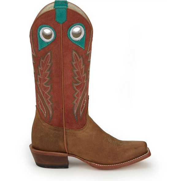 JUSTIN  COGNAC LORENA UNDERSLUNG - BOOT LADIES  - JP2604