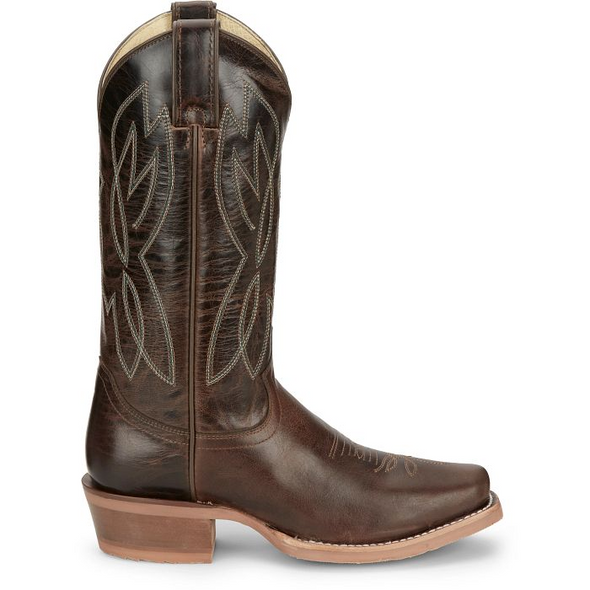 JUSTIN  CARSEN CAMEL COWHIDE - BOOT LADIES  - CJ4011