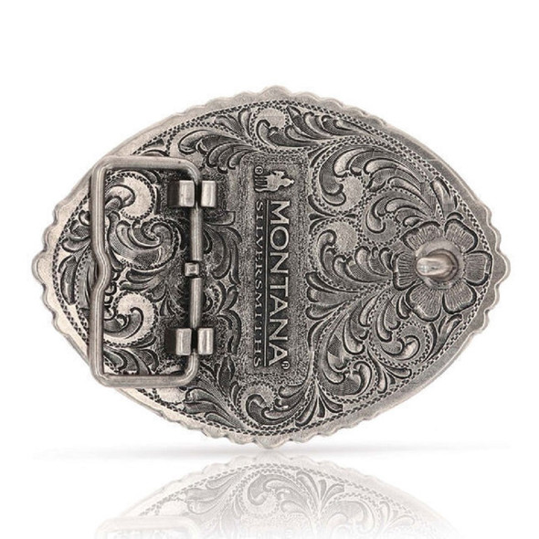 ATTITUDE BY MONTANA SILVERSMITHS PAIN IS TEMPORARY BULL RIDING - ACC BUCKLE  - A829