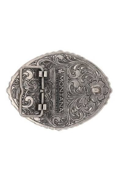 ATTITUDE BY MONTANA SILVERSMITHS PAIN IS TEMPORARY BULL RIDING - ACC BUCKLE  - A829