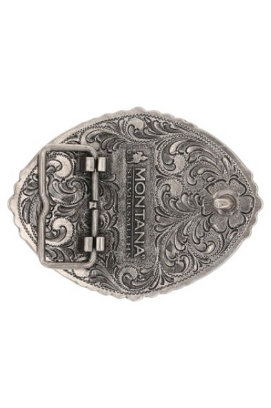 ATTITUDE BY MONTANA SILVERSMITHS PAIN IS TEMPORARY BULL RIDING - ACC BUCKLE  - A829