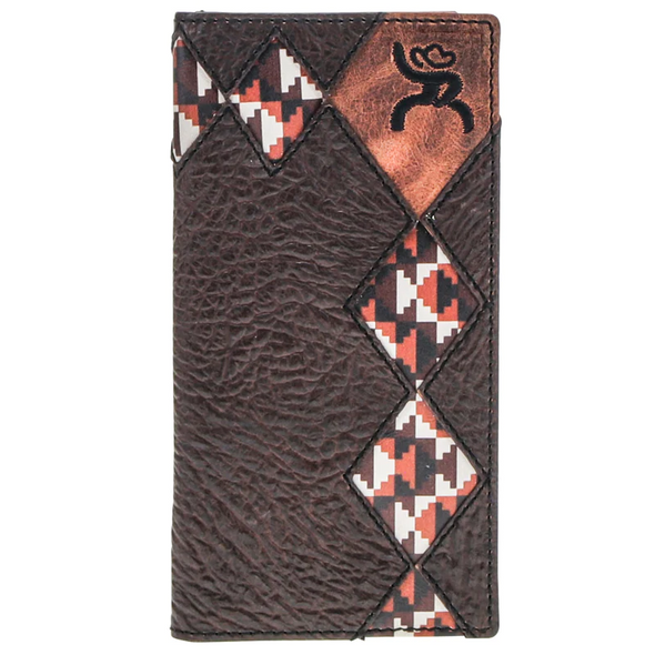 HOOEY TAHONTA ROUGHY TAN BROWN - ACCESSORIES WALLET  - RW014-BRTN