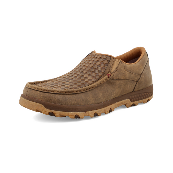 TWISTED X SLIP-ON DRIVING MOC BOMBER - FOOTWEAR MEN'S  - MXC0018