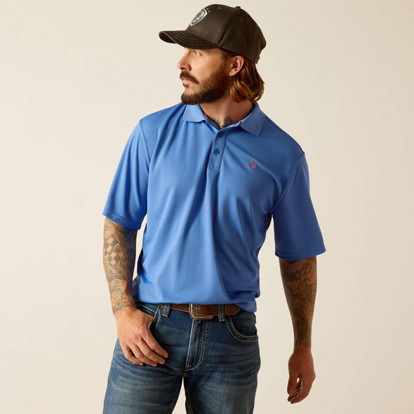 ARIAT TEK  SEASCAPE - MENS POLO  - 10048835