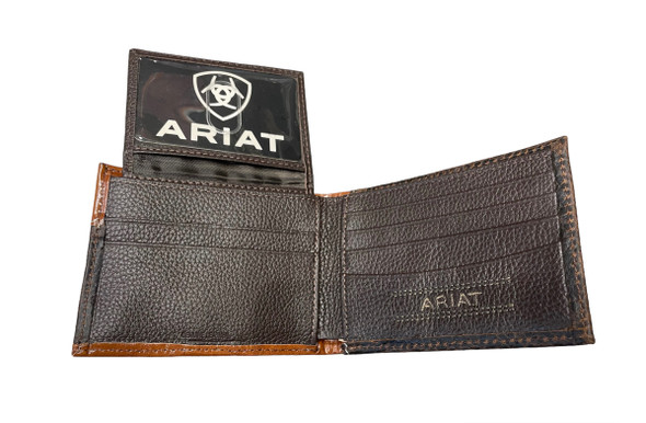 ARIAT BIFOLD TWO TONE LEATHER - ACCESSORIES WALLET  - A3552644