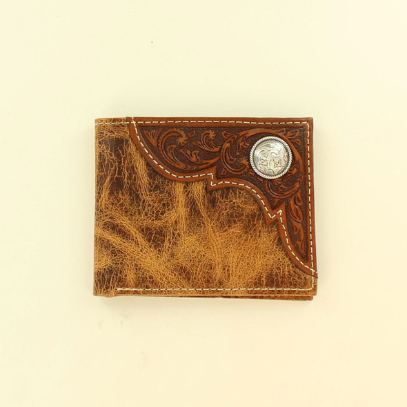 ARIAT DISTRESSED BIFOLD WALLET - ACCESSORIES WALLET  - A3532408
