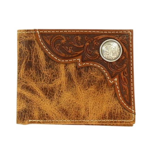 ARIAT DISTRESSED BIFOLD WALLET - ACCESSORIES WALLET  - A3532408