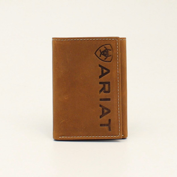 ARIAT TRIFOLD VERTICAL LOGO SHIELD - ACCESSORIES WALLET  - A3545344