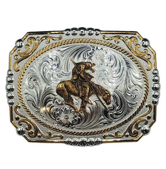 MONTANA SILVERSMITHS END OF TRAIL CAMEO - ACC BUCKLE  - 25815-595