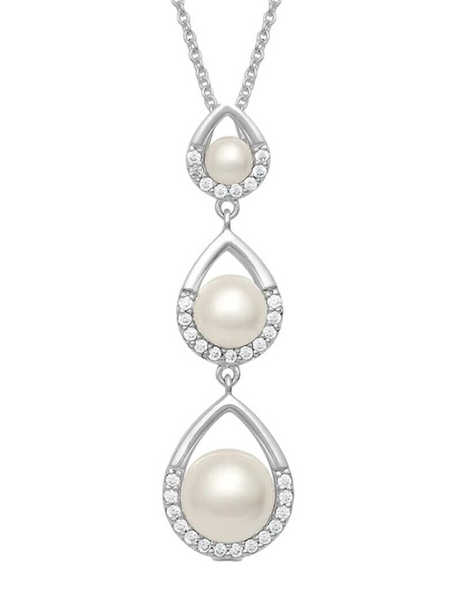 MONTANA SILVERSMITHS PERFECT PEARL TEARDROP - ACCESSORIES JEWELRY NECKLACE - NC4812