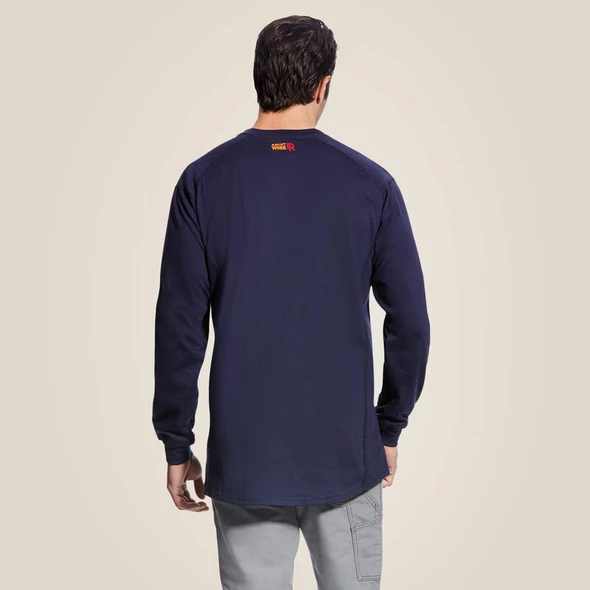 ARIAT FR AIR CREW NAVY - FR SHIRT COR - 10022327