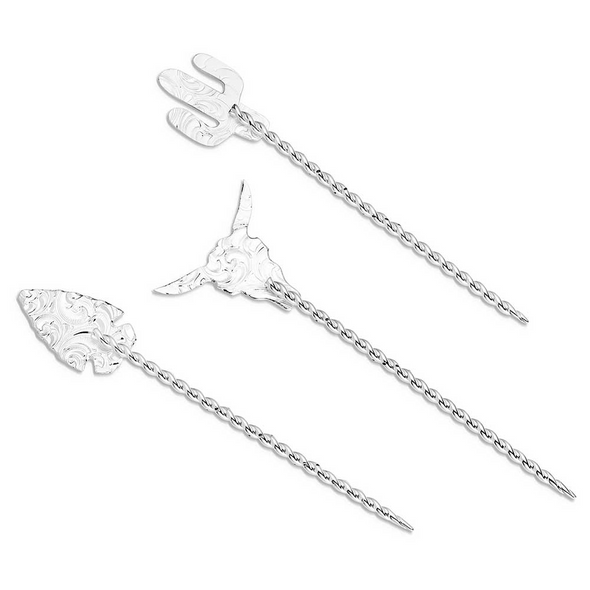 MONTANA SILVERSMITHS SOUTHWEST HAT PICKS - HATS ADD-ONS  - HPK100