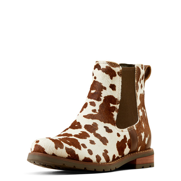 ARIAT WEXFORD COW HAIR ON BROWN - BOOT LADIES  - 10050915