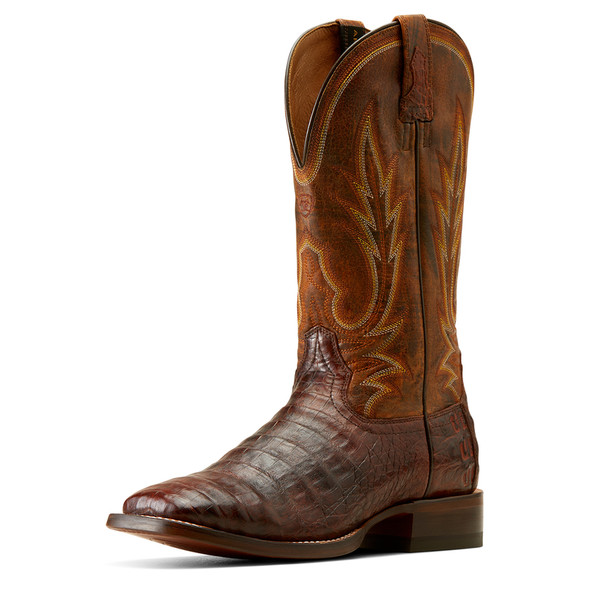 ARIAT GUNSLINGER DARK CAIMAN BELLY - BOOT MENS WESTERN - 10042477