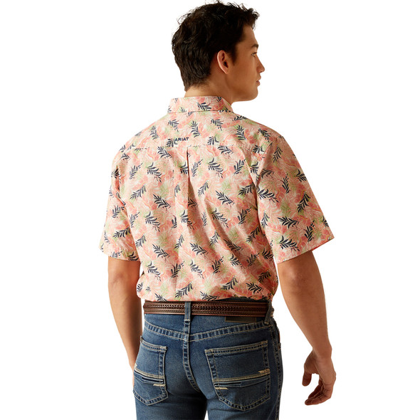 ARIAT TY TEA ROSE PRINT - MENS SHIRT  - 10048423